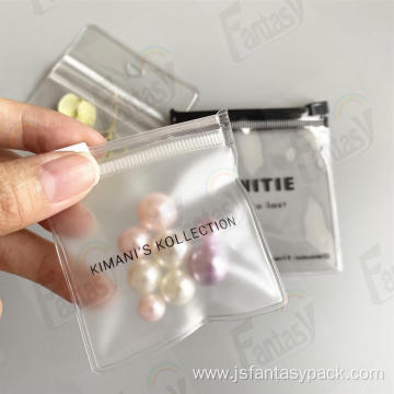 Custom Zip Lock Bag Plastic Jewelry Zip Bags